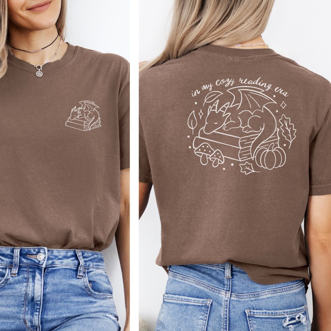 Premium T-Shirt | Autumn Dragon | Druck | Bookish Autumn