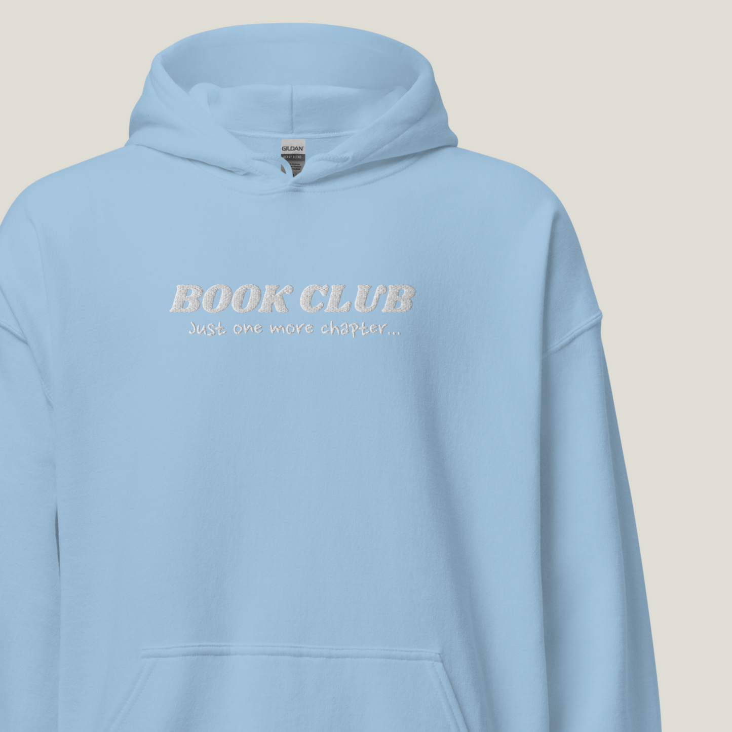 Hoodie | Book Club | bestickt | Bookish Hoodie