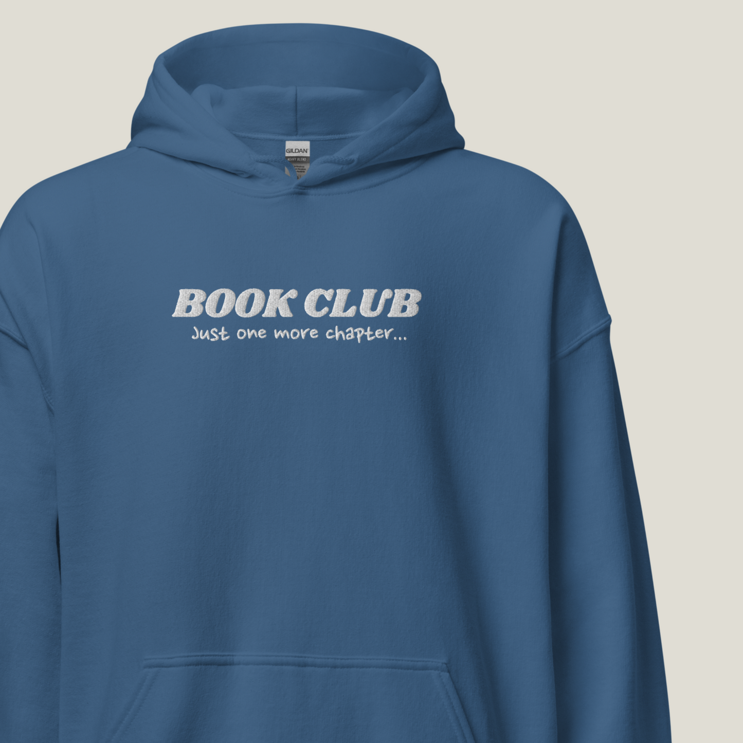 Hoodie | Book Club | bestickt | Bookish Hoodie