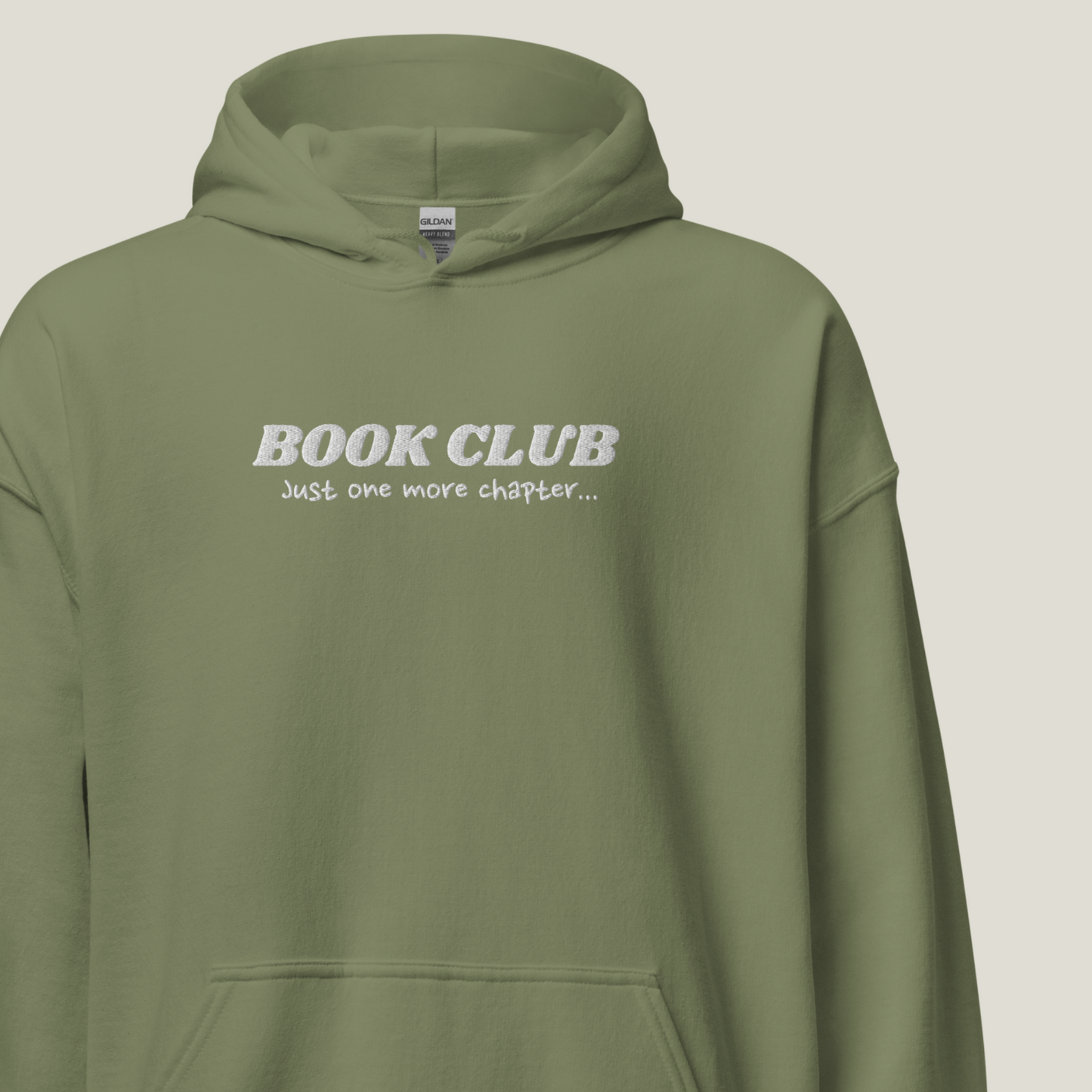 Hoodie | Book Club | bestickt | Bookish Hoodie