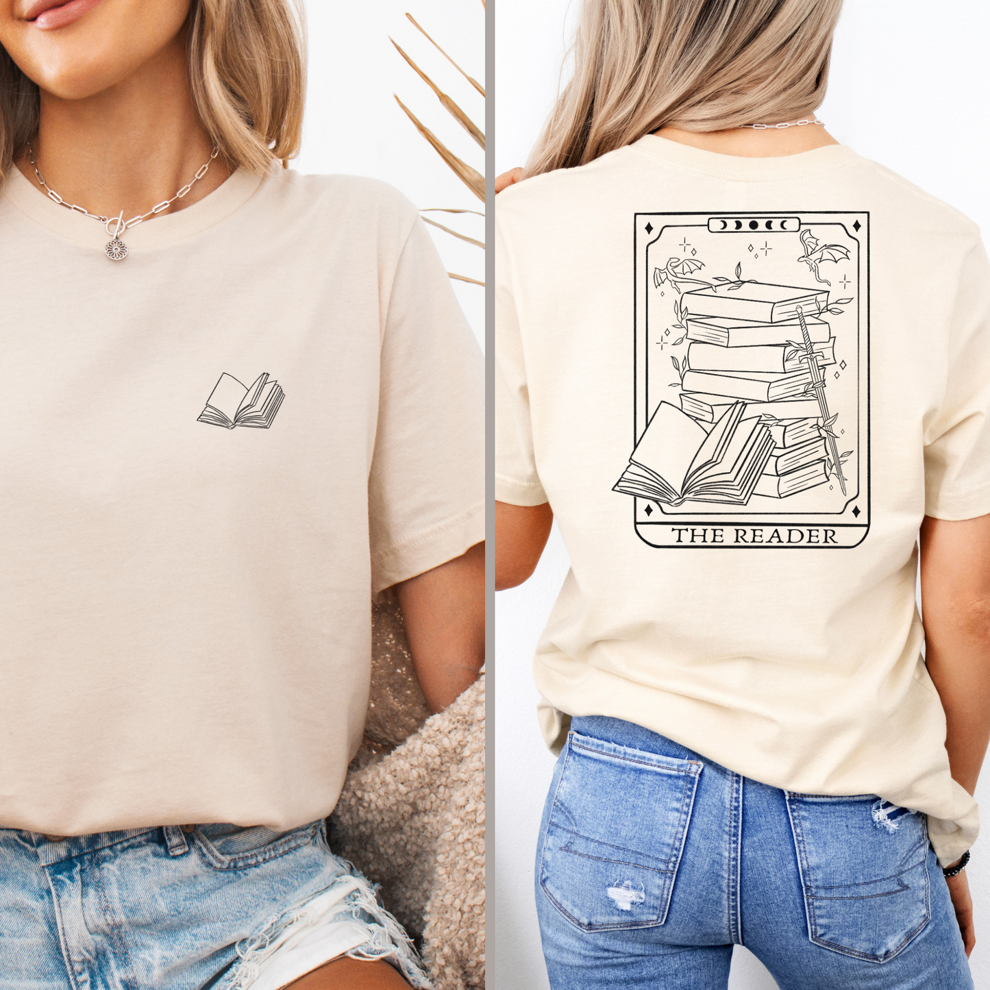 T-Shirt | Reader Tarot | Druck | Bookish T-Shirt