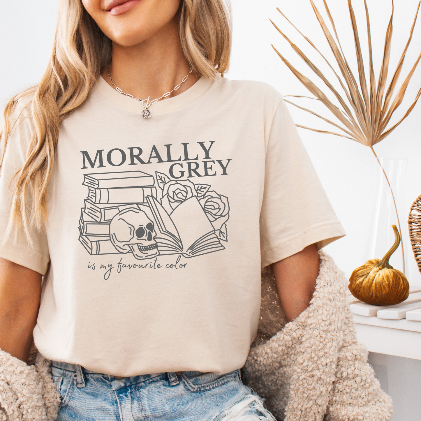 T-Shirt | Morally Grey | Druck | Bookish T-Shirt