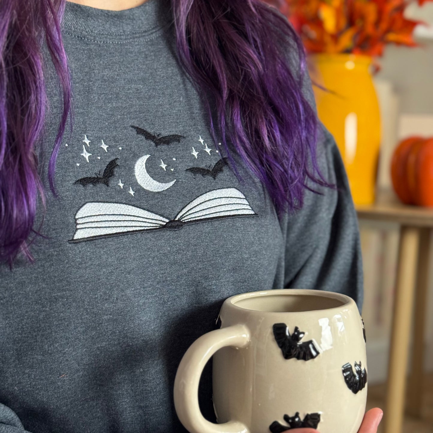 Sweatshirt | Bookish Halloween | bestickt