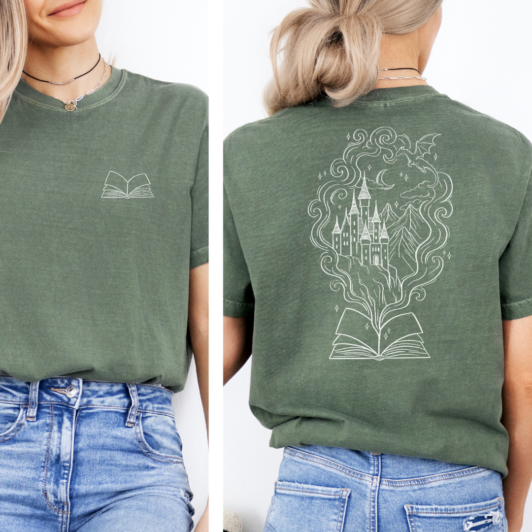 Premium T-Shirt | Bookish Magic | Druck | Bookish T-Shirt