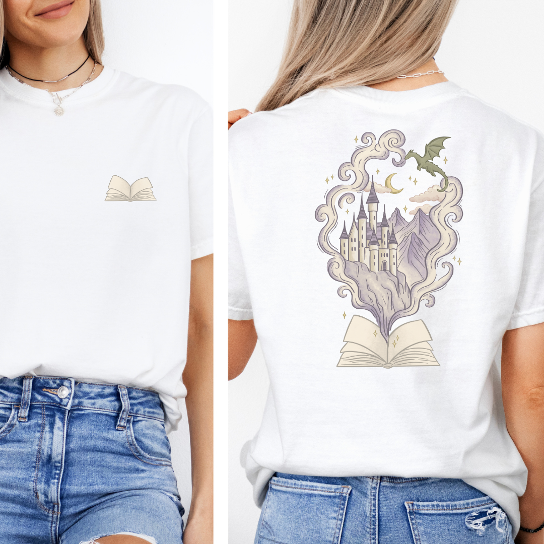Premium T-Shirt | Bookish Magic | Druck | Bookish T-Shirt