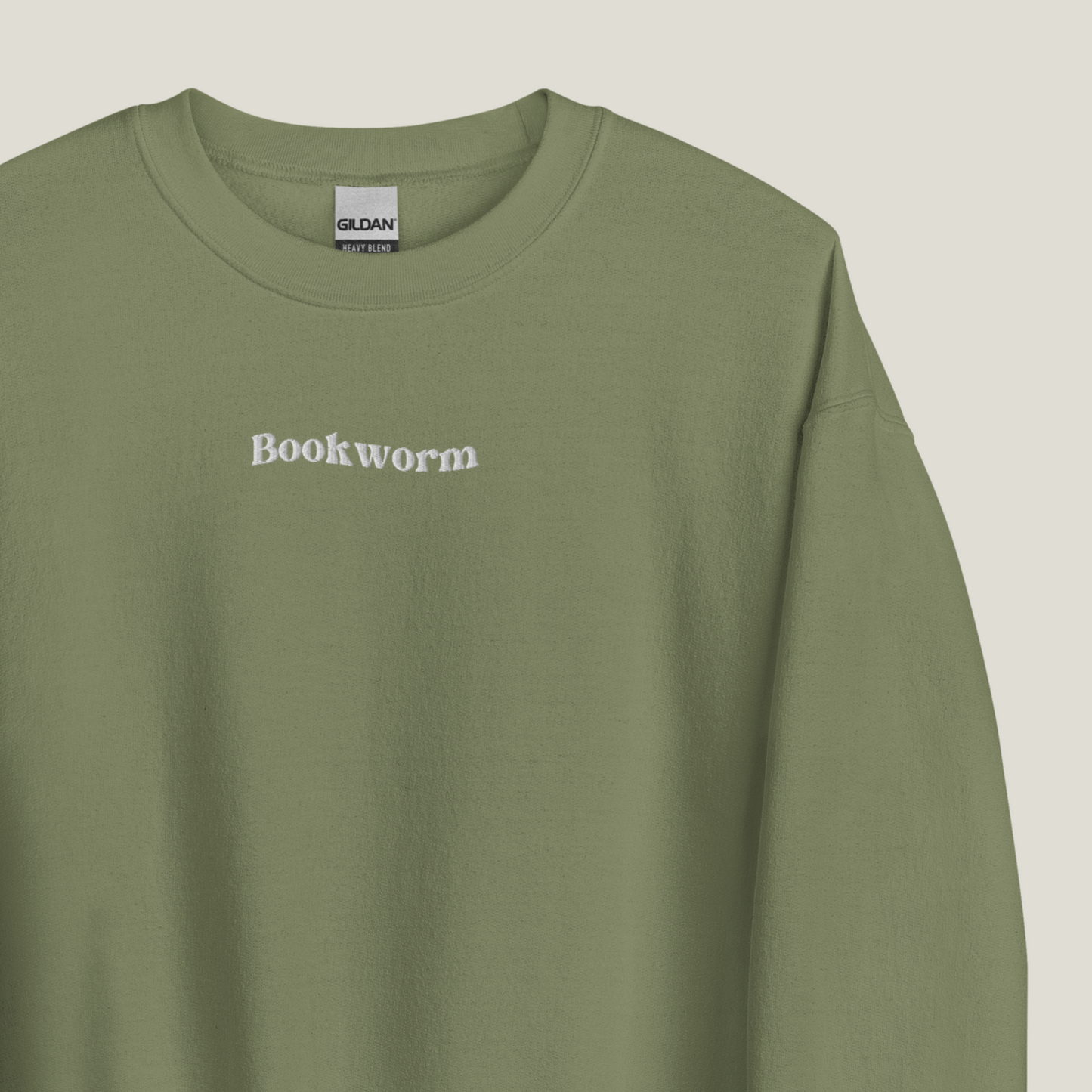 Sweatshirt | Bookworm | bestickt | Bookish Sweatshirt