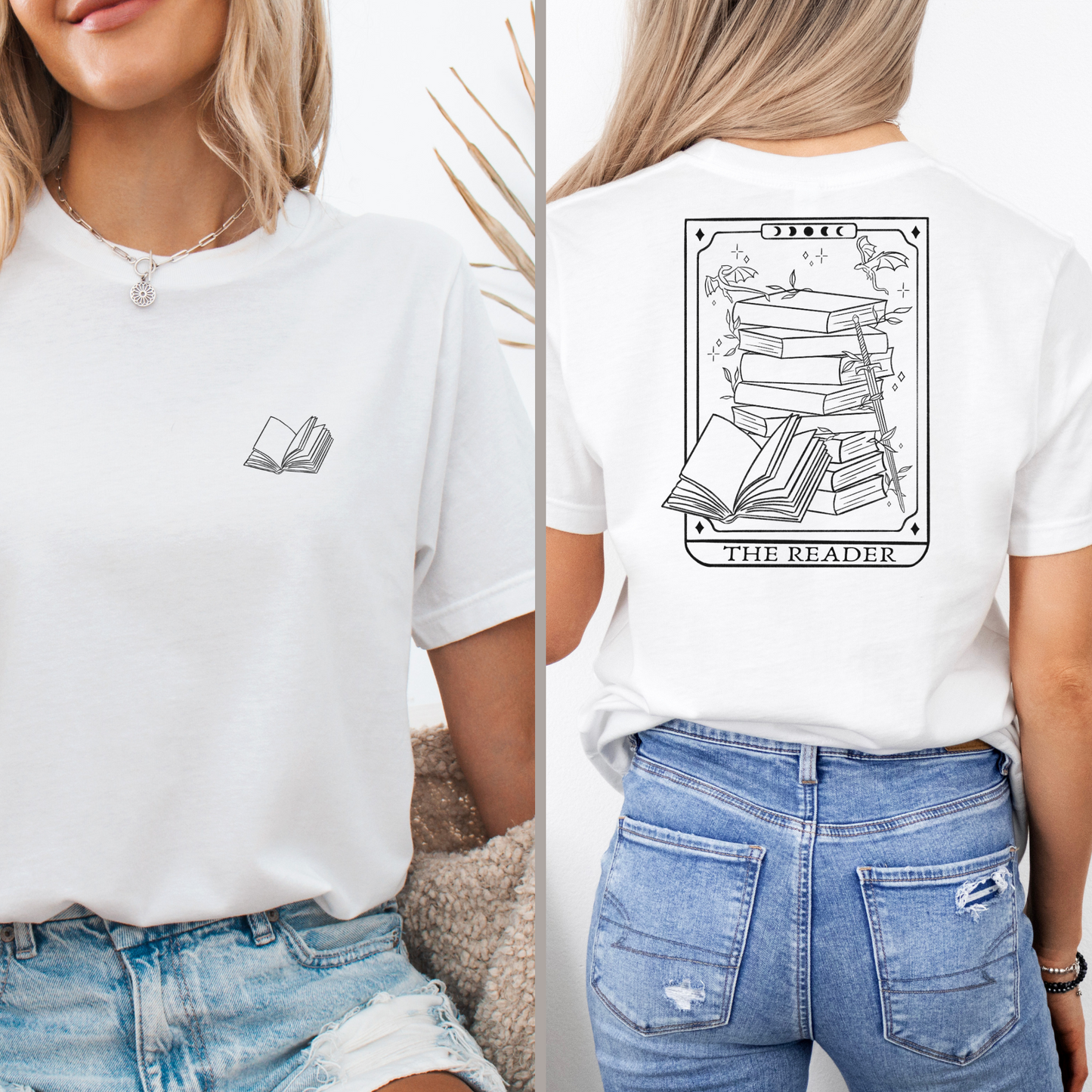 T-Shirt | Reader Tarot | Druck | Bookish T-Shirt