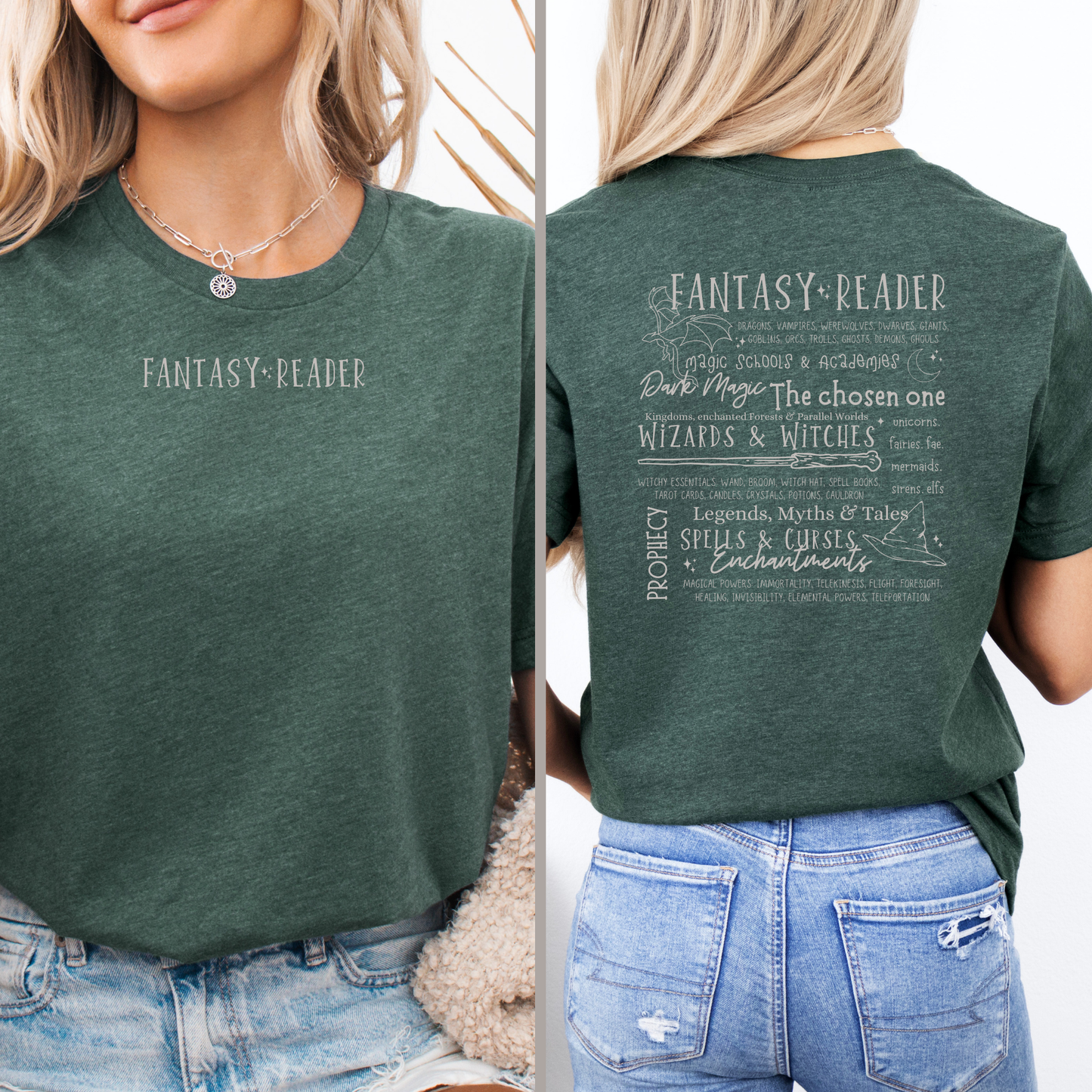 T-Shirt | Fantasy Reader I Druck I Bookish T-Shirt