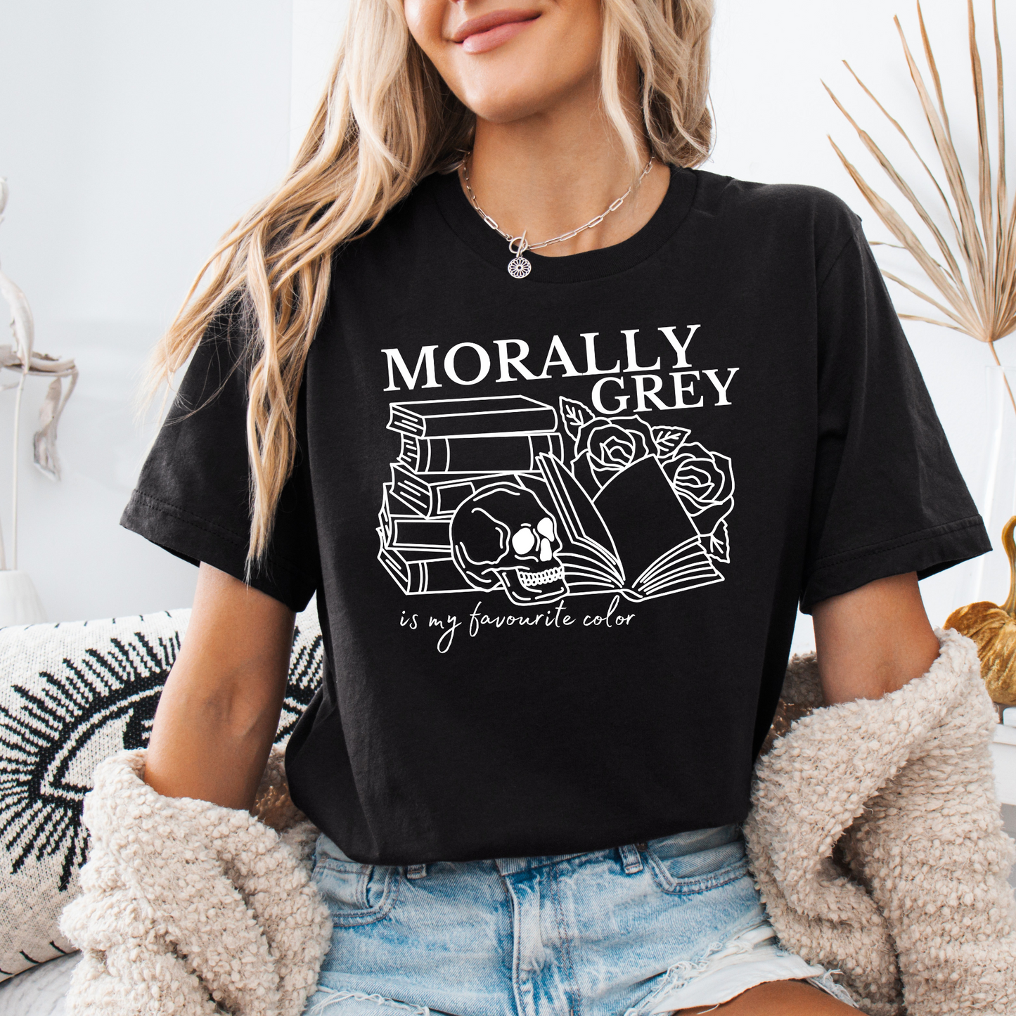 T-Shirt | Morally Grey | Druck | Bookish T-Shirt
