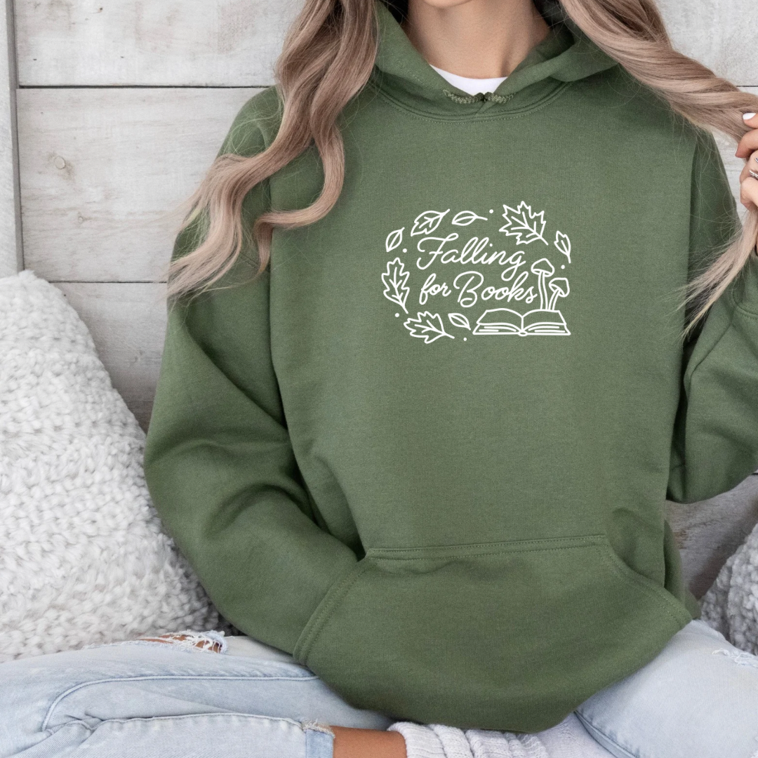 Hoodie | Bookish Fall | bestickt | Bookish Autumn