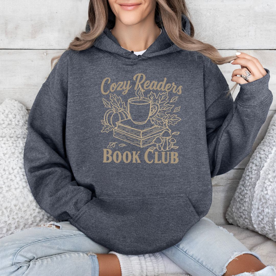 Hoodie | Cozy Readers Book Club | Druck | Bookish Autumn