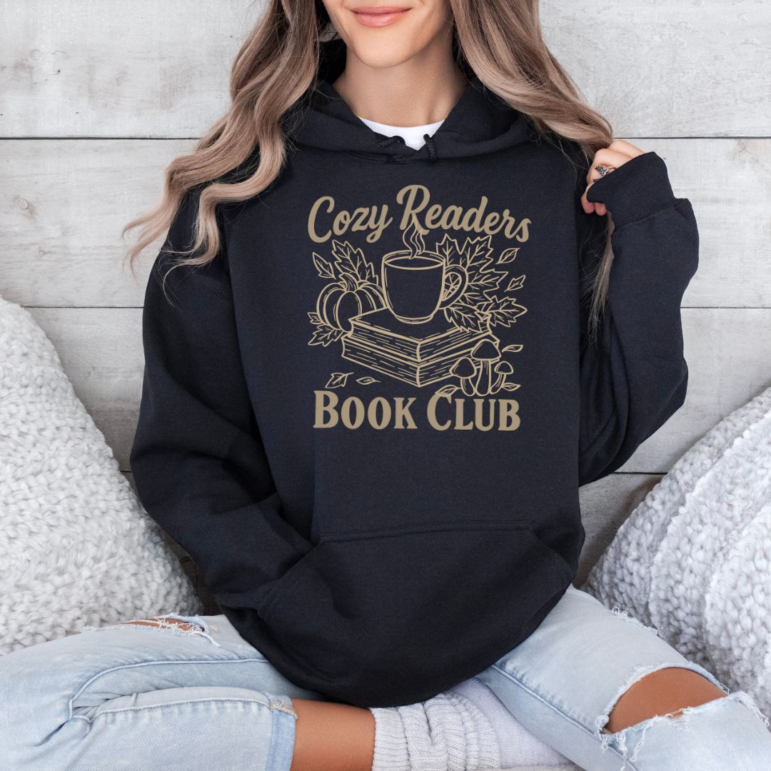Hoodie | Cozy Readers Book Club | Druck | Bookish Autumn