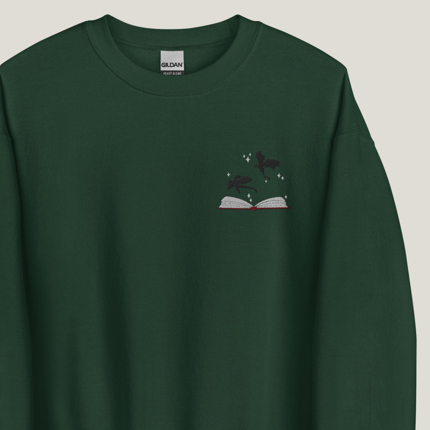 Sweatshirt | Bookish Dragons | bestickt