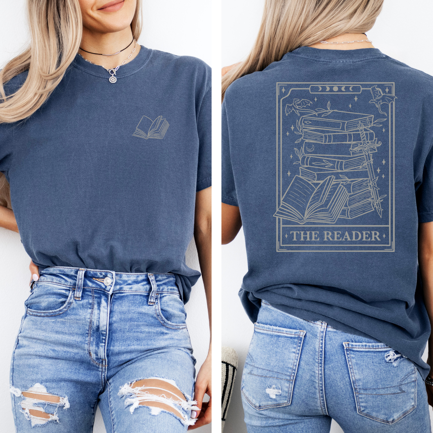 T-Shirt Tarot Reader - Bookish Fantasy Shirt