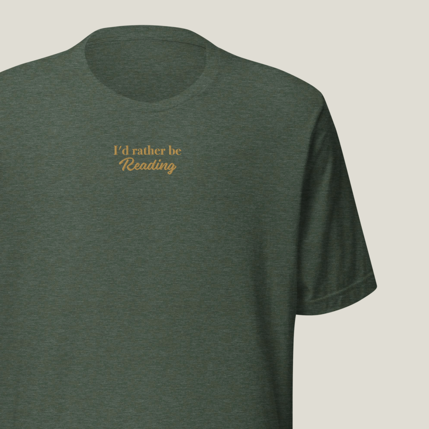 T-Shirt | Rather be reading | bestickt | Bookish T-Shirt