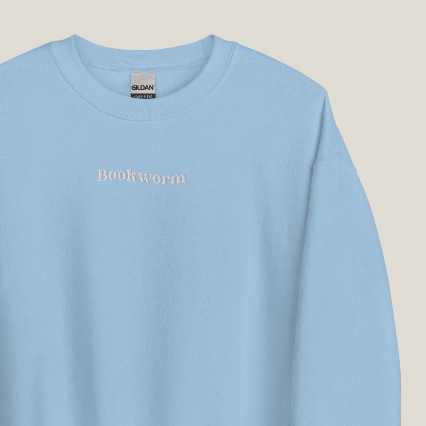 Sweatshirt | Bookworm | bestickt | Bookish Sweatshirt