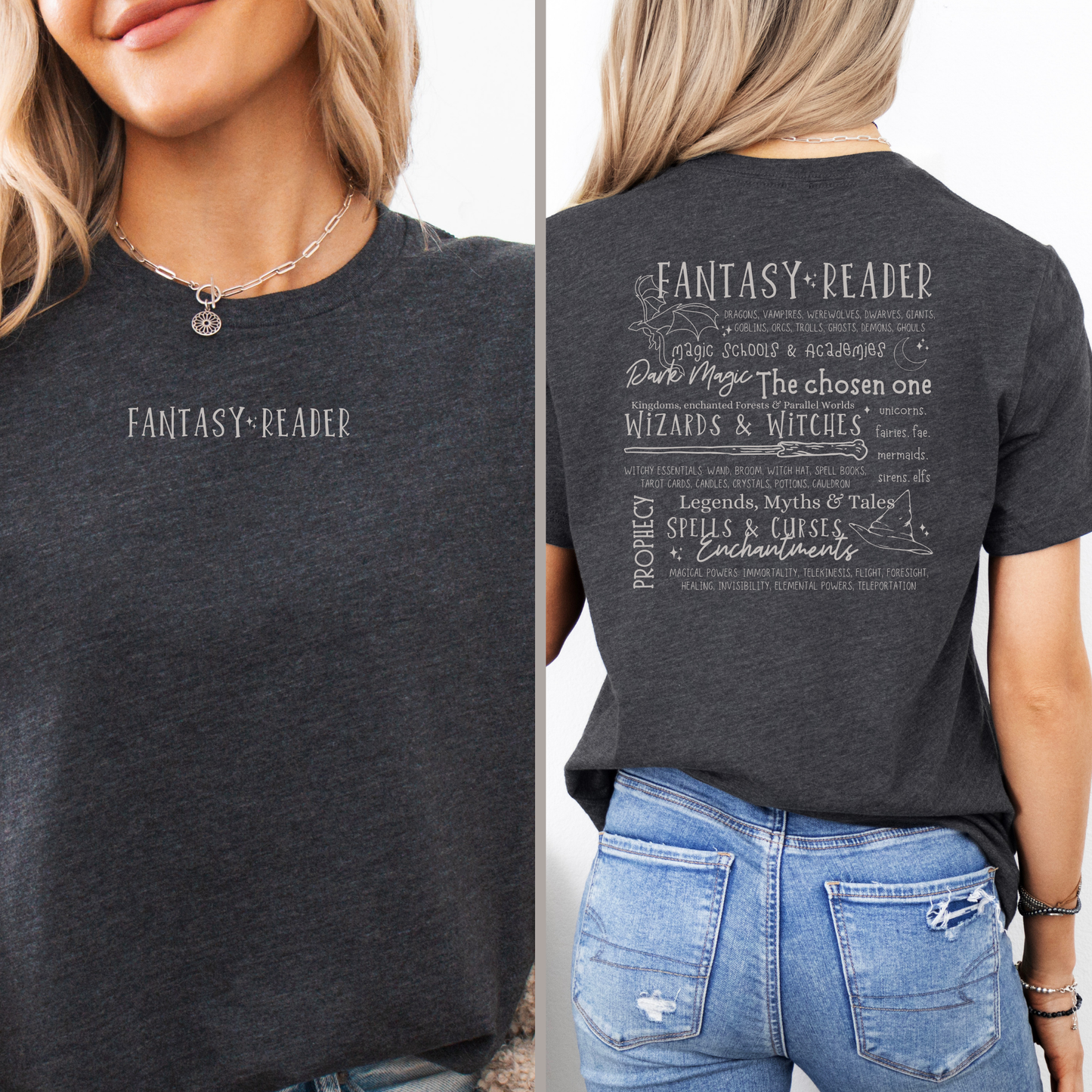 T-Shirt | Fantasy Reader I Druck I Bookish T-Shirt