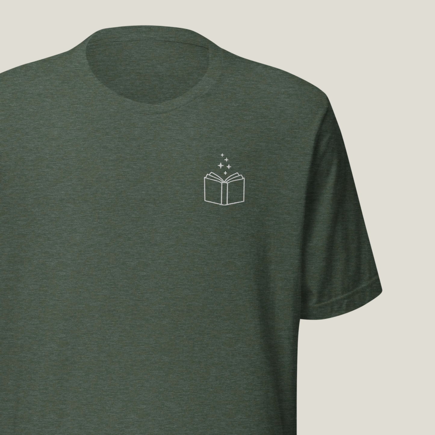 T-Shirt | Sparkling Book | bestickt | Bookish T-Shirt