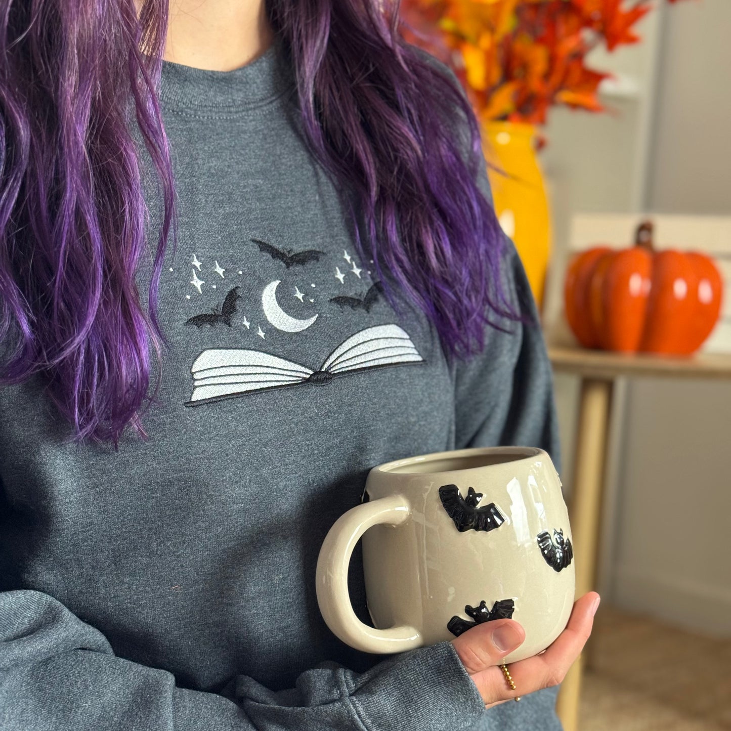 Sweatshirt | Bookish Halloween | bestickt