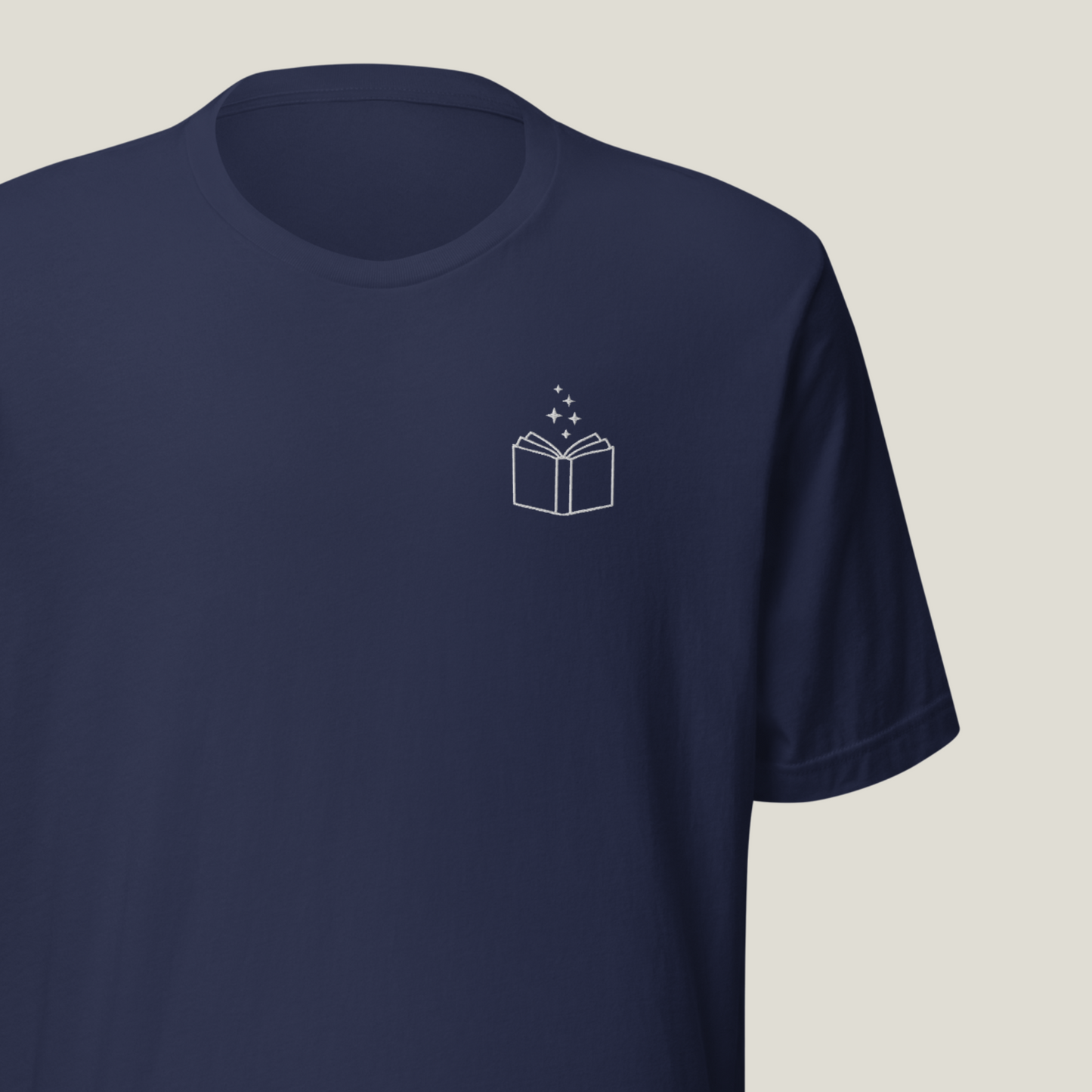 T-Shirt | Sparkling Book | bestickt | Bookish T-Shirt