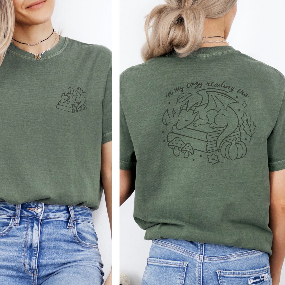 Premium T-Shirt | Autumn Dragon | Druck | Bookish Autumn