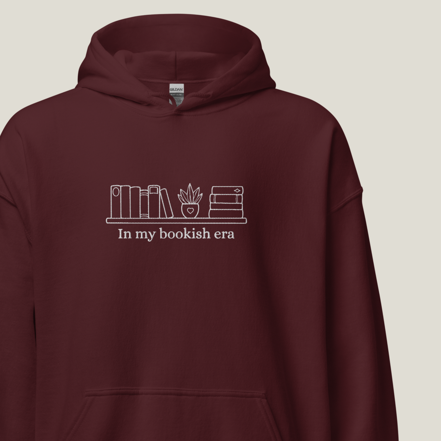 Hoodie | Bookish Era | bestickt I Bookish Hoodie