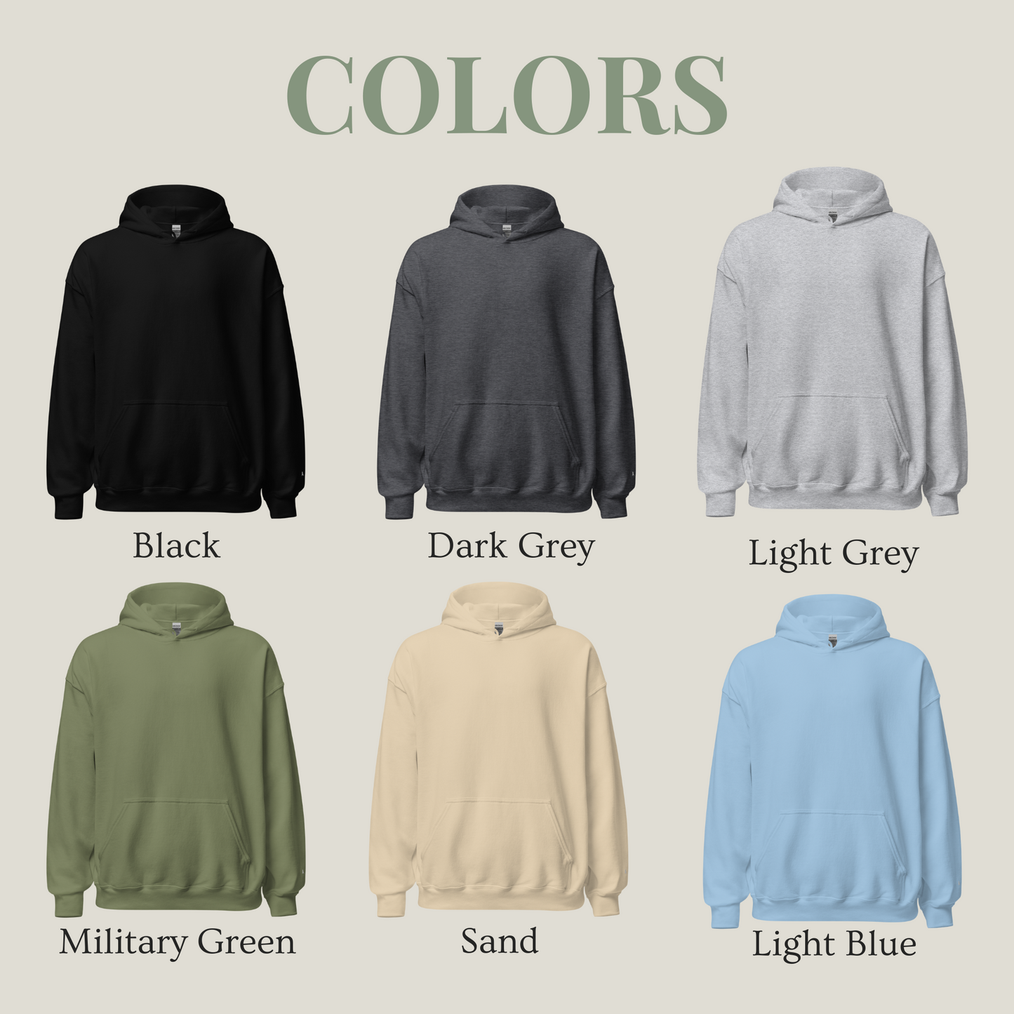 Hoodie | All I need: Books & Tea | Druck | Bookish Hoodie