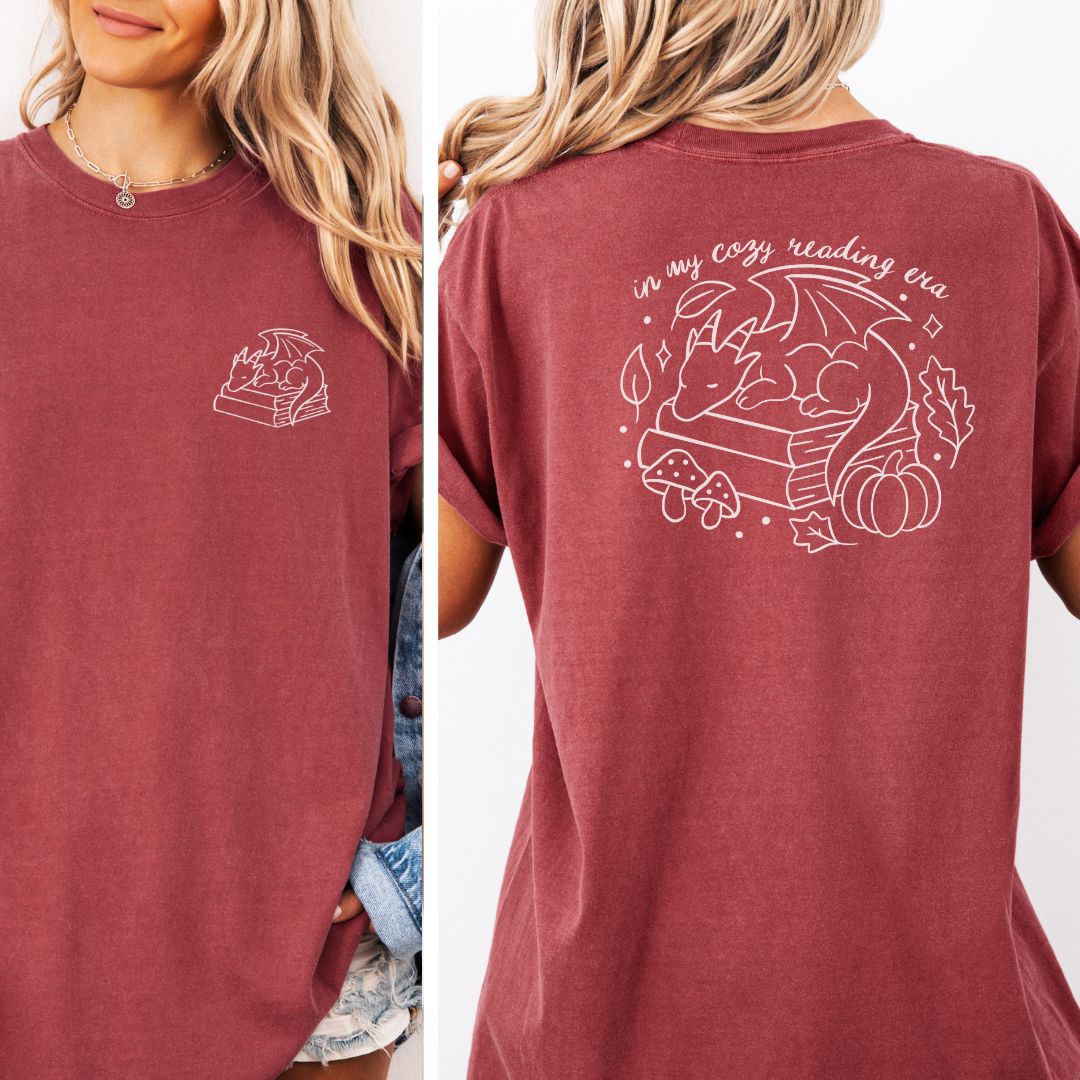Premium T-Shirt | Autumn Dragon | Druck | Bookish Autumn