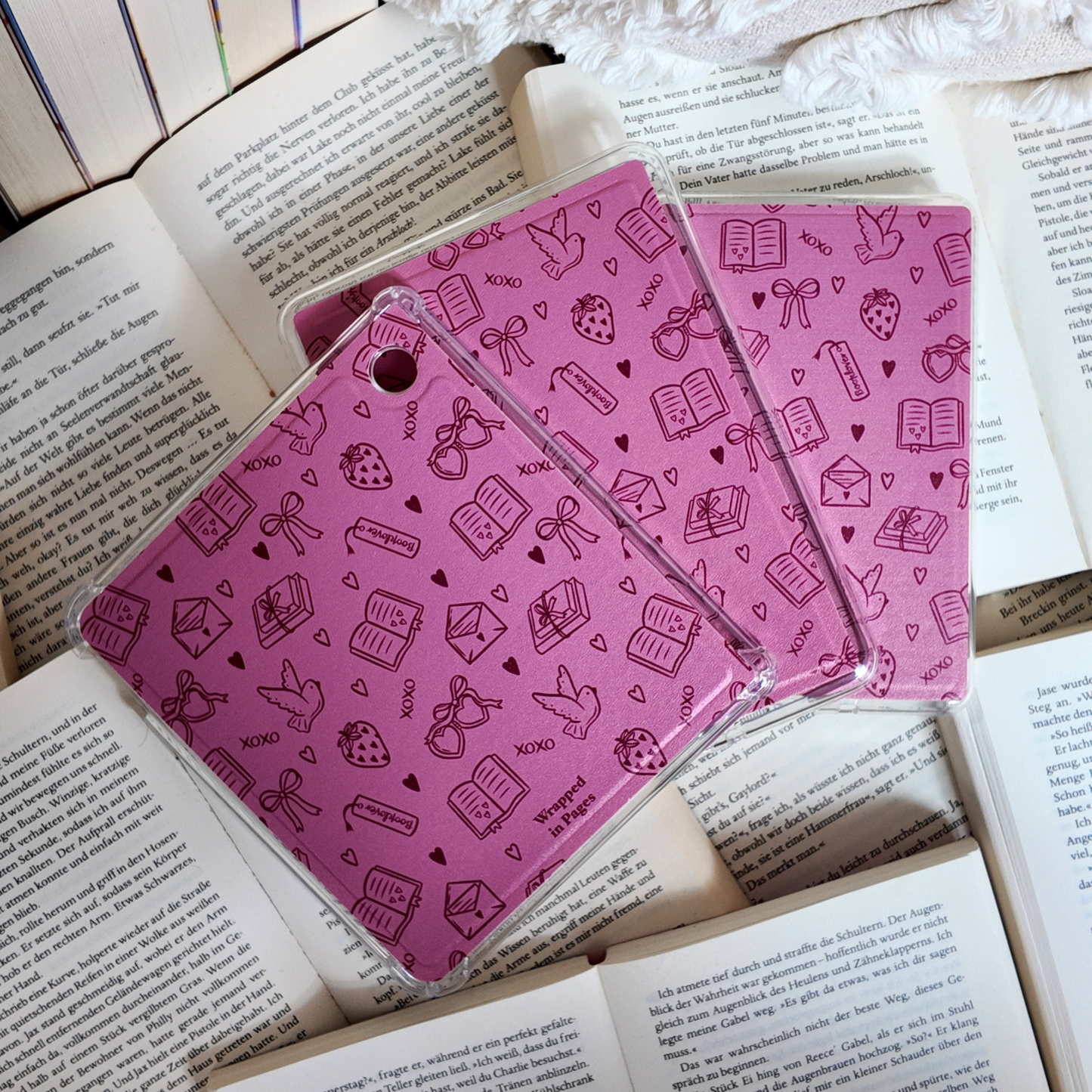 Magnetische E-Reader Hülle "Romance"