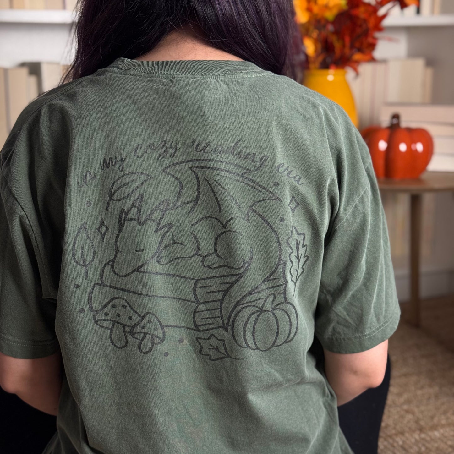 Premium T-Shirt | Autumn Dragon | Druck | Bookish Autumn