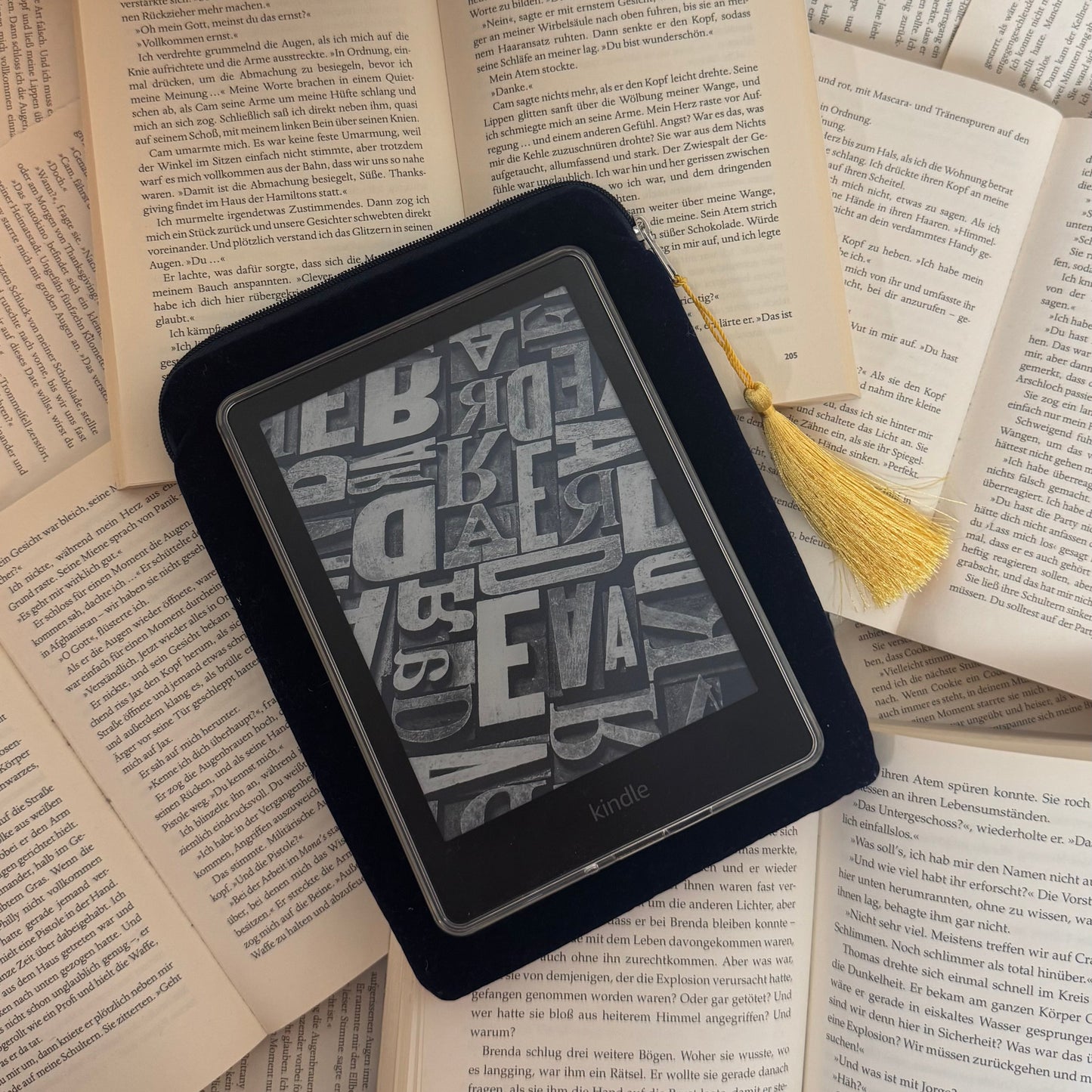 E-Reader Tasche "Moon Dragon"