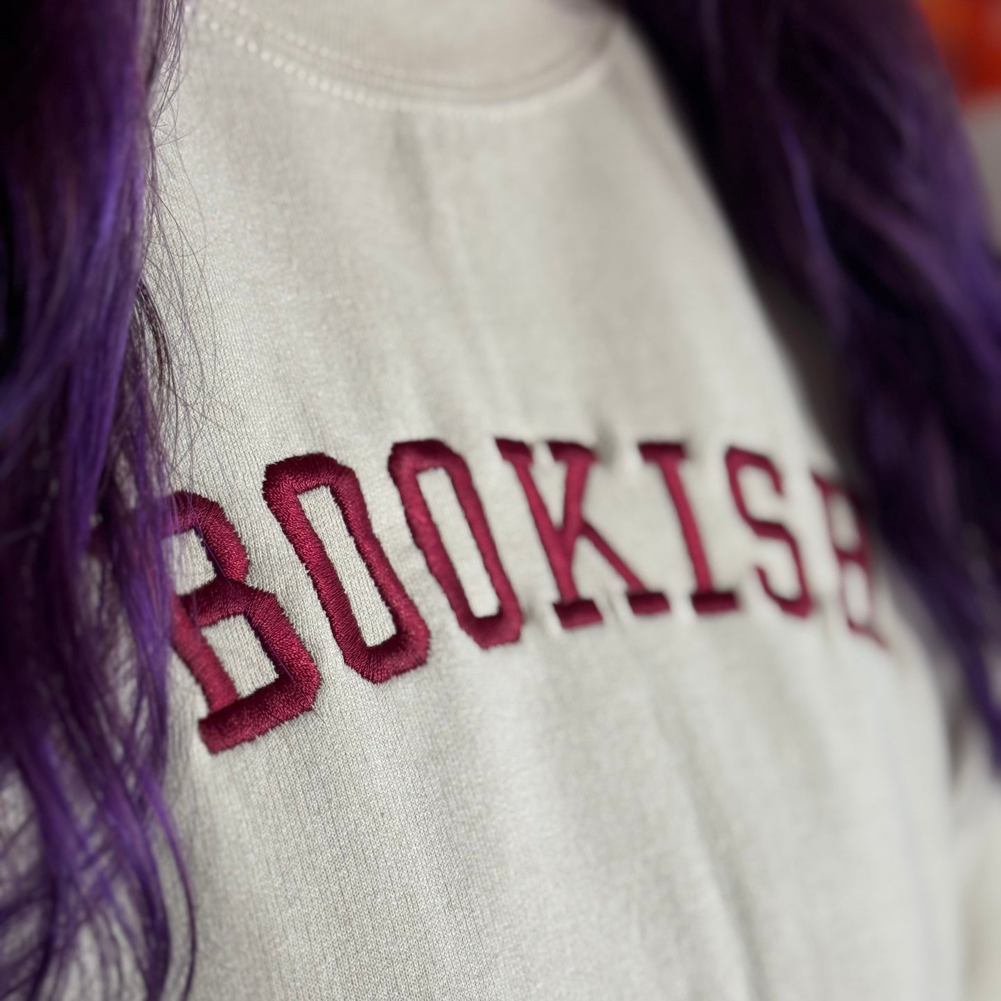 Sweatshirt | Bookish | bestickt | Autumn
