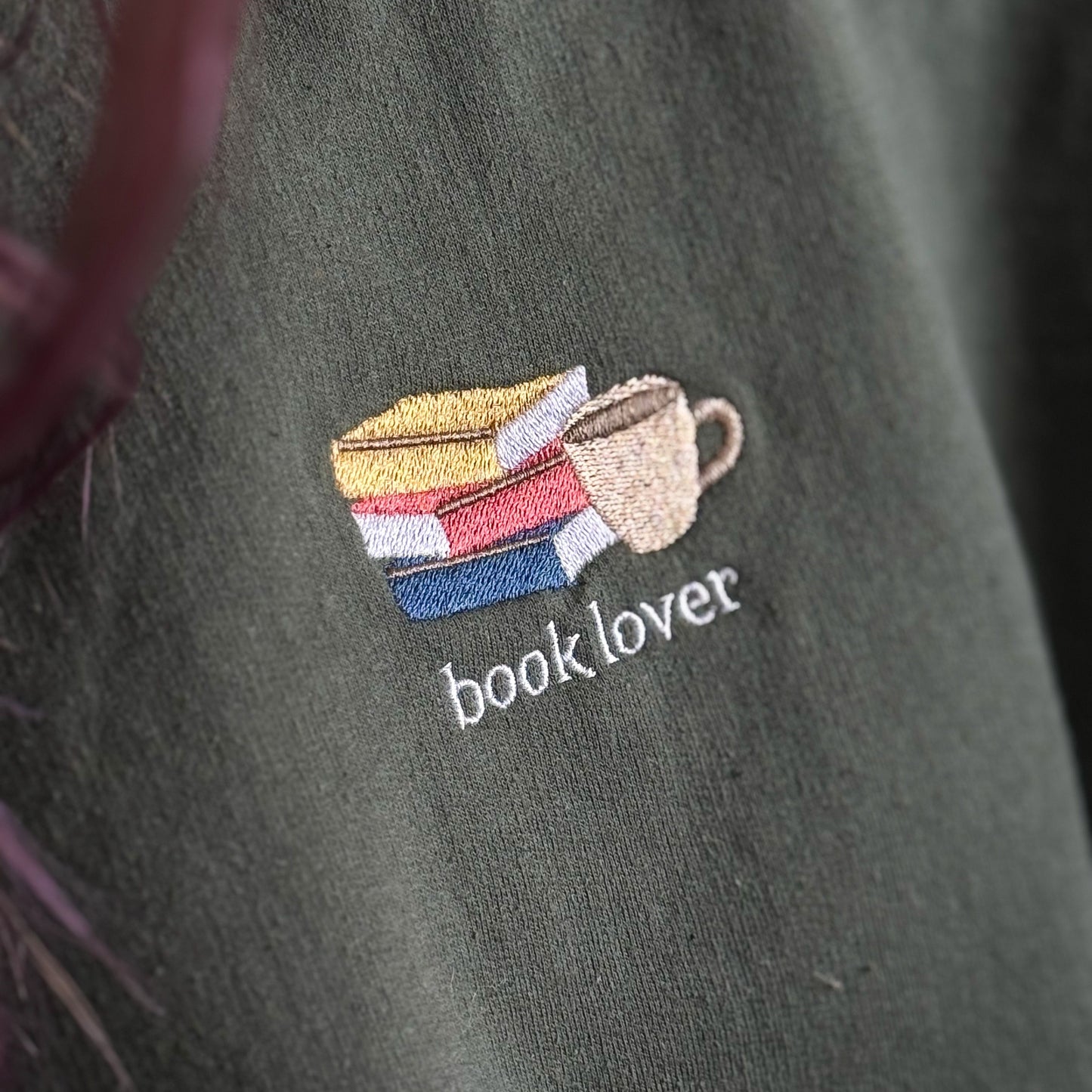 Sweatshirt | Booklover | bestickt | Bookish Sweatshirt