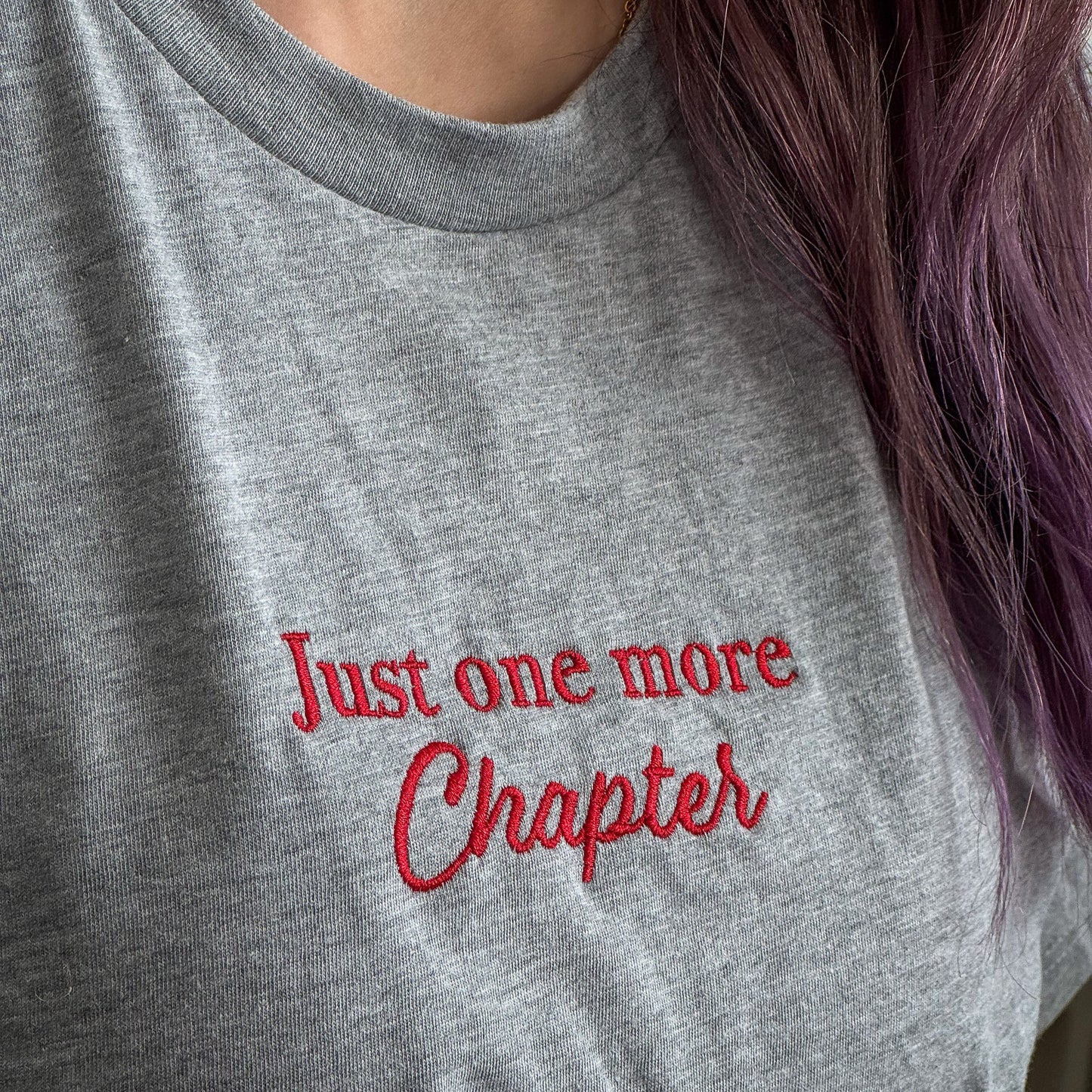 T-Shirt | One more Chapter | bestickt | Bookish T-Shirt