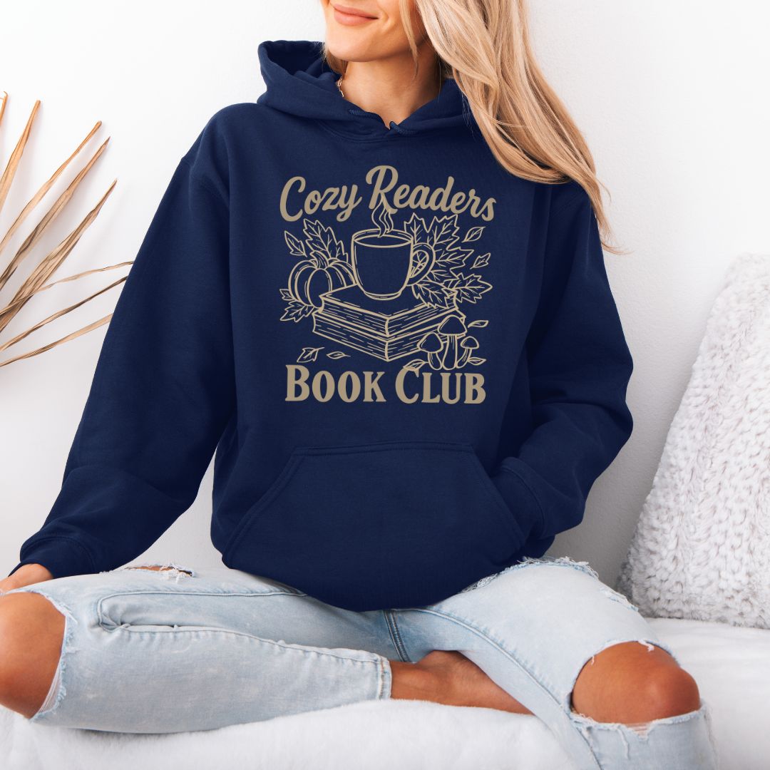 Hoodie | Cozy Readers Book Club | Druck | Bookish Autumn