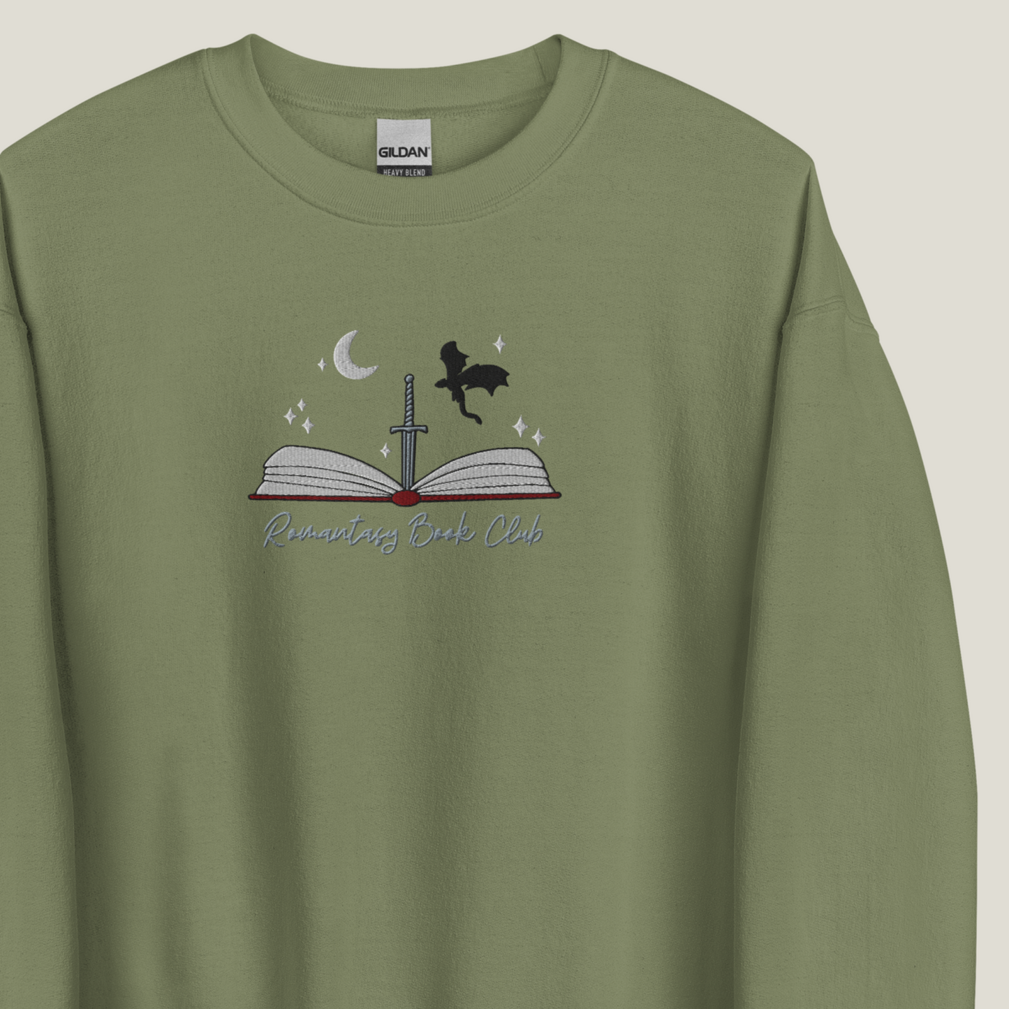 Sweatshirt | Romantasy Book Club | bestickt | Bookish Sweatshirt
