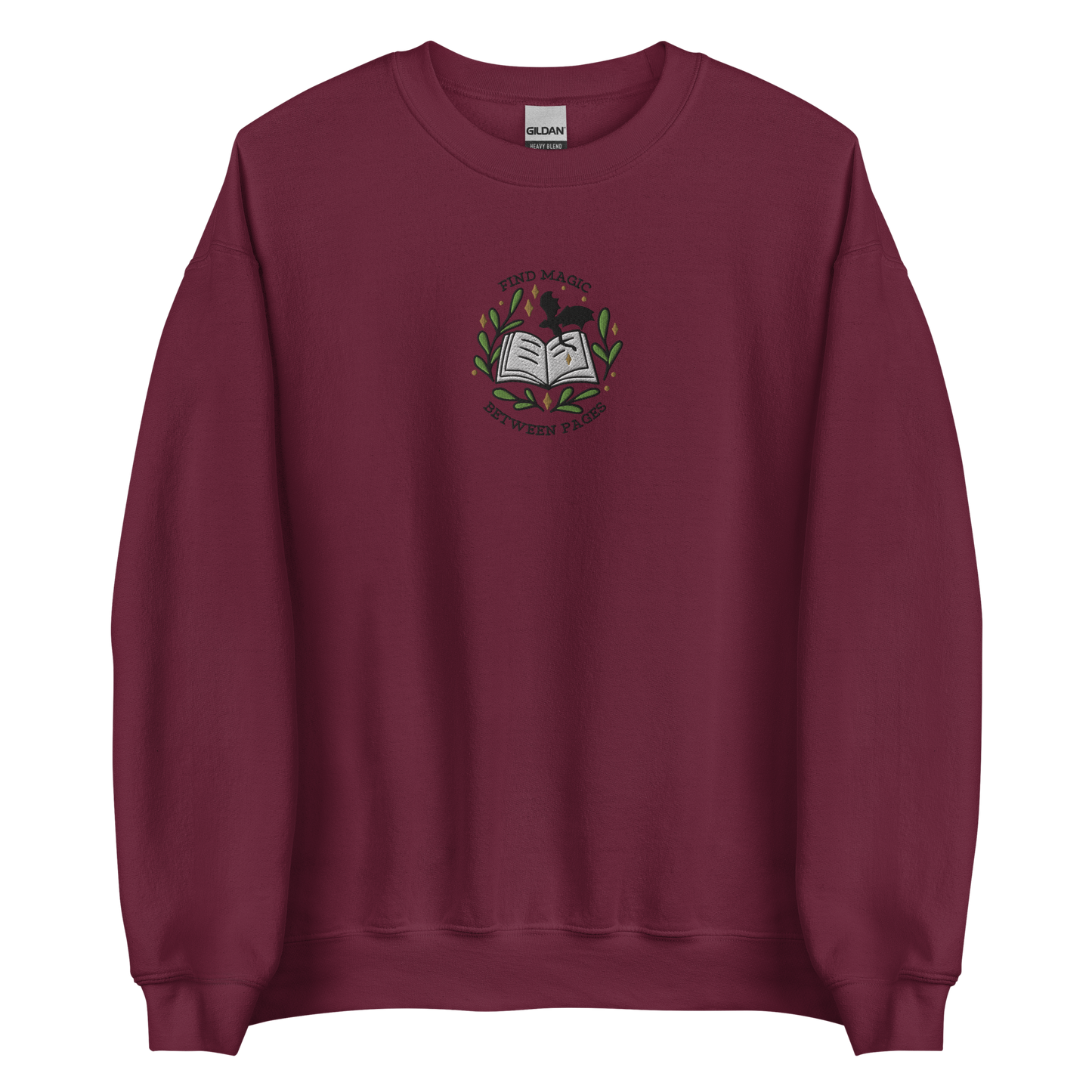 Sweatshirt | Magic between Pages | bestickt | Bookish Sweatshirt