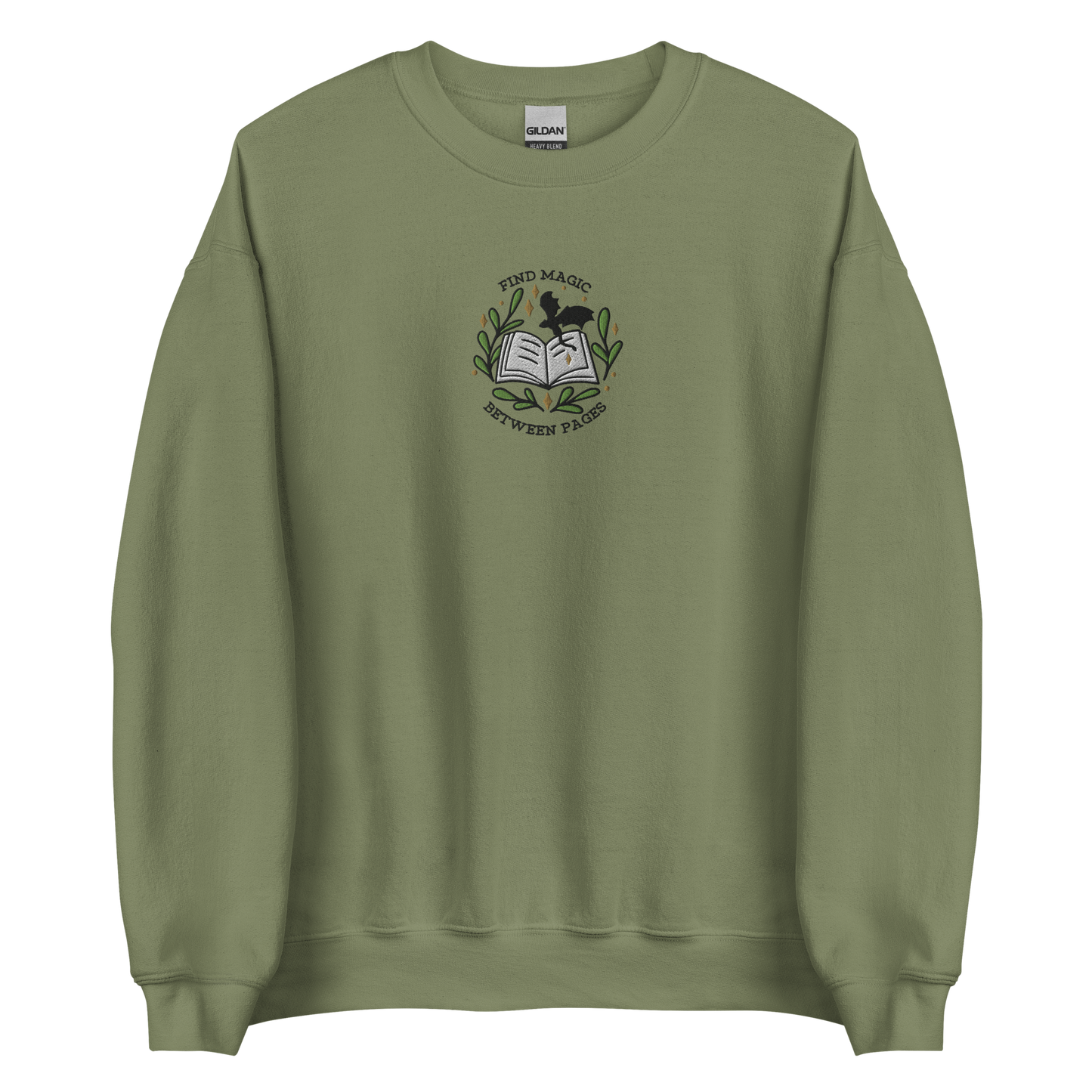 Sweatshirt | Magic between Pages | bestickt | Bookish Sweatshirt