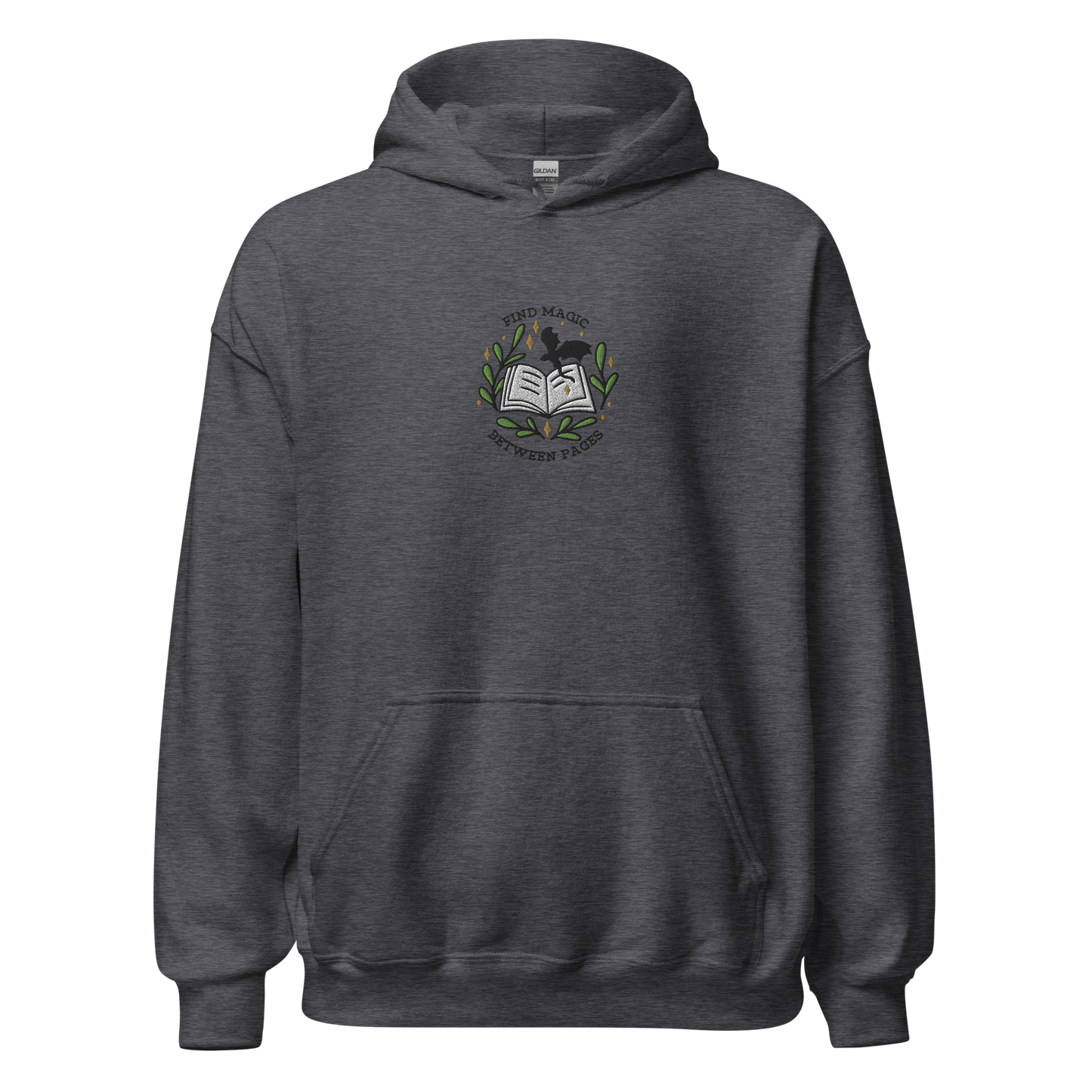 Hoodie | Magic between pages | bestickt | Bookish Hoodie