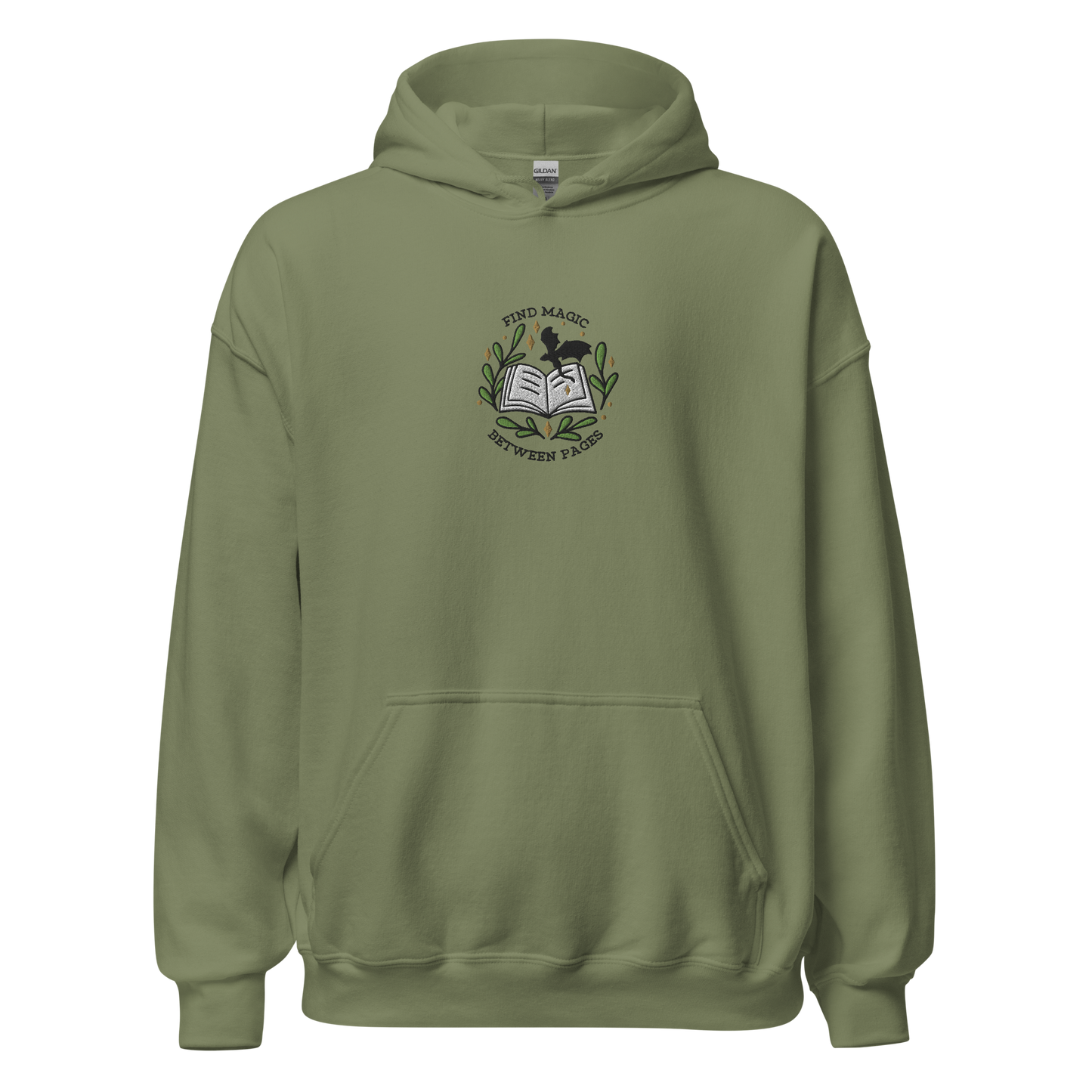 Hoodie | Magic between pages | bestickt | Bookish Hoodie