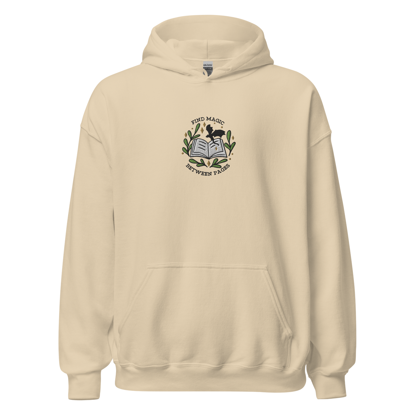 Hoodie | Magic between pages | bestickt | Bookish Hoodie