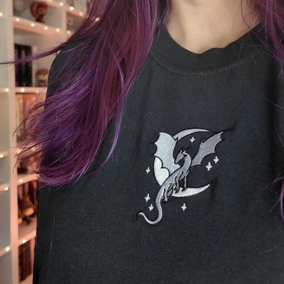 Bookish Dragon Fantasy Shirt 