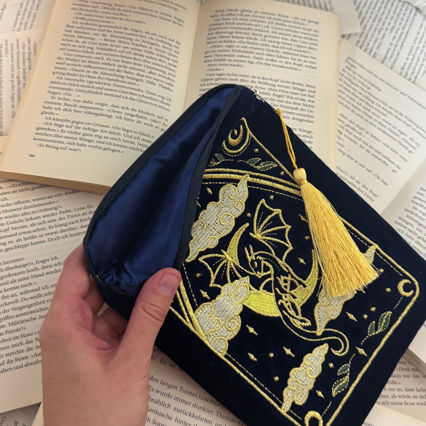 E-Reader Tasche "Moon Dragon"