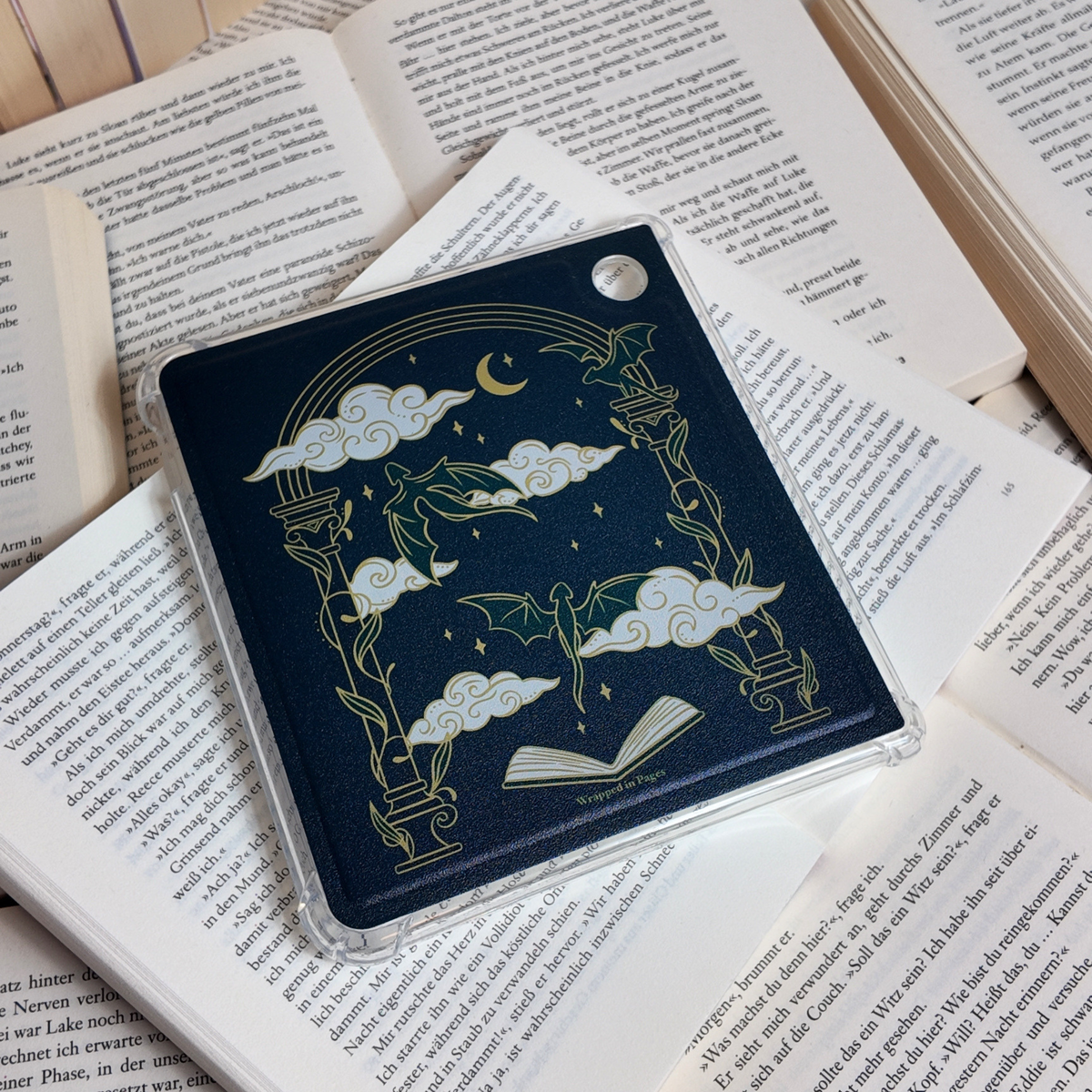 Magnetische E-Reader Hülle "Dragons"