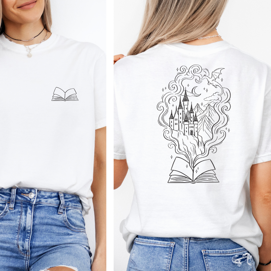 Premium T-Shirt | Bookish Magic | Druck | Bookish T-Shirt