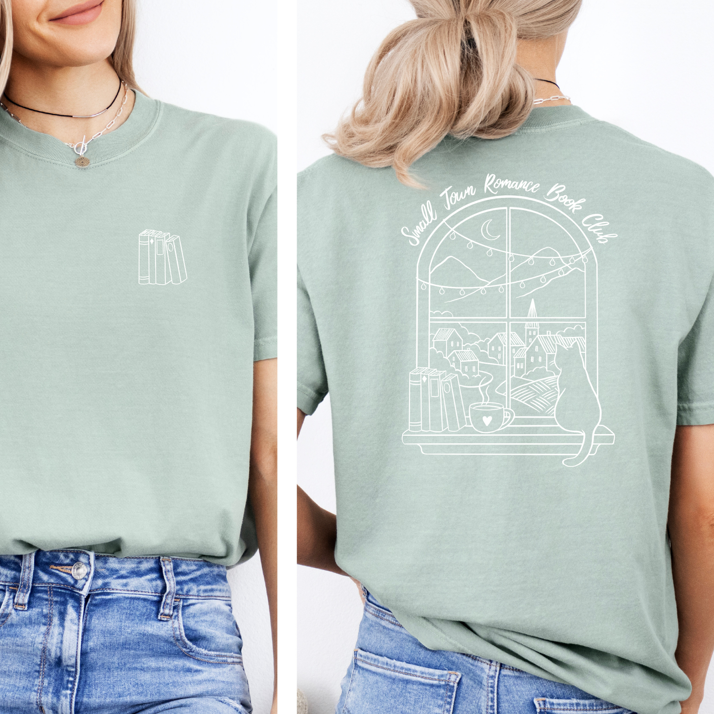 Premium T-Shirt | Small Town Romance | Druck | Bookish T-Shirt