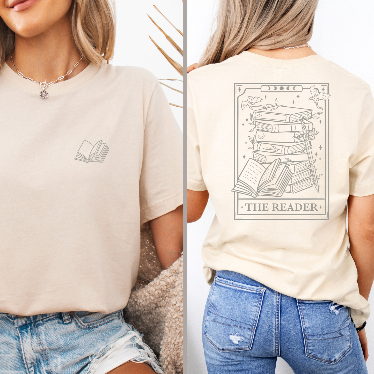 T-Shirt Reader Tarot - Bookish T-Shirt