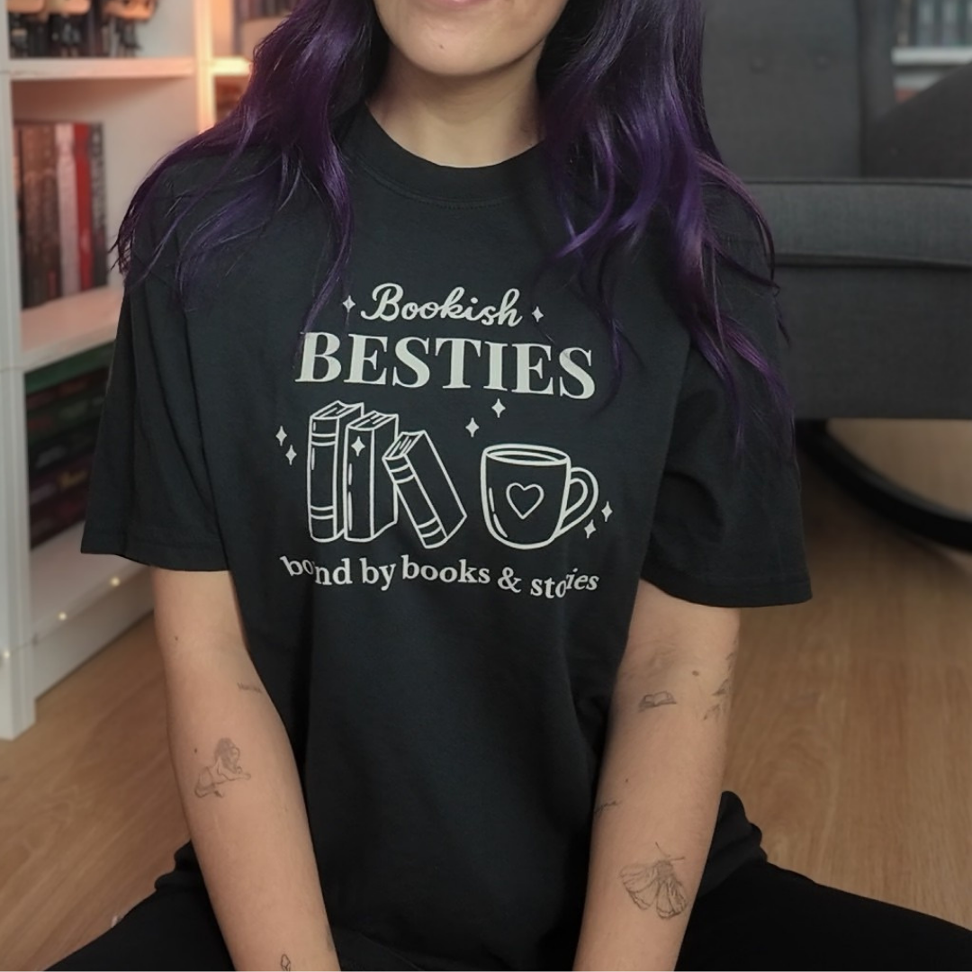 T-Shirt Bookish Besties - Bookish Freundschafts Shirt