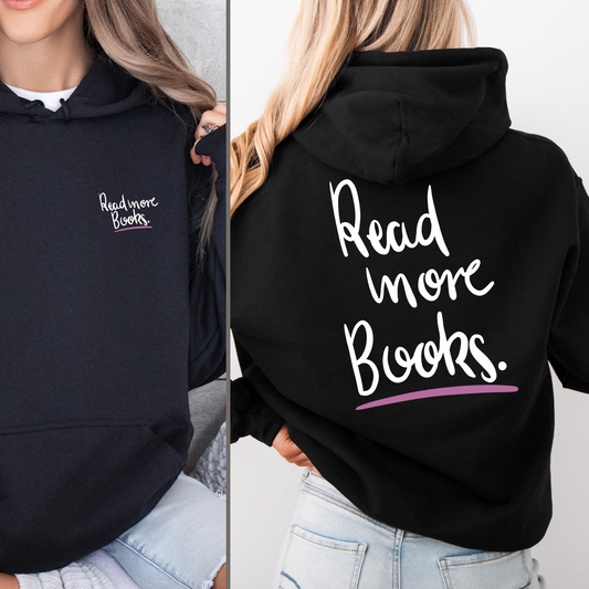 Hoodie | Read more Books | Druck | Bookish Hoodie