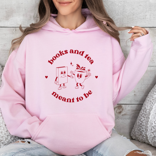 Hoodie | Books & Tea | Druck | Bookish Hoodie